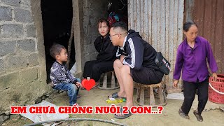 Quá Bất Ngờ Với Trả Lời Của Cô Gái, Khi Thăm"Mẹ Đơn Thân Khuyết Tật"Nuôi 2 con.