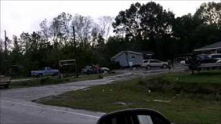 St Stephens tornado damage.wmv