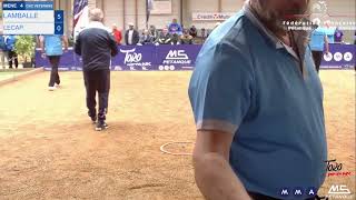 2024 VETERANS PETANQUE FINALS, Lamballe vs Lecap