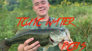 THEY FILLED THE POND WITH TOXIC PCB'S!!! (WE CAUGHT HUGE BASS)