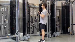 Single-arm Bicep Curl (cable)