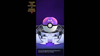 MASTER BALL Unlocked🔓|Master At Work Research |Pokemon Go|#pokemon #pokemongo #gaming #shorts #short