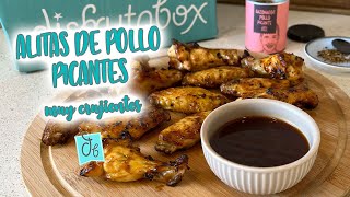 Alitas de pollo picantes y marinadas | Supercrujientes