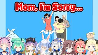 [Hololive] Everyone's Reaction to the Hidden My Game By Mom 2 Unexpected Ending [English Sub]