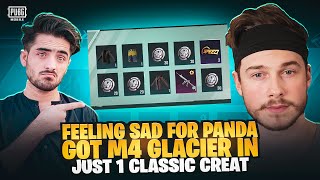 Got M4 Glacier IN Just 10 Creates 😍 PubgM / Qadeer Gaming