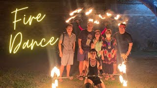 FIREDANCE  AT MAGNAGA WATERS BEACH RESORT, PANTUKAN, DAVAO DE ORO FEB 2022