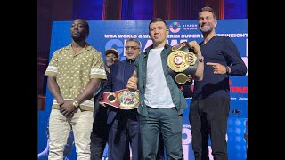 Israil Madrimov vs. Terence Crawford Riyadh Season Presser