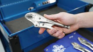 CPLL68 5 Piece Locking Pliers Set