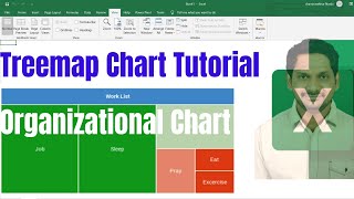 Excel Treemap Chart Tutorial || Organizational Chart