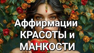 АФФИРМАЦИИ на  ЖЕНСКУЮ МАНКОСТЬ и КРАСОТУ 💝