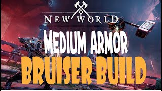 Medium Armor Bruiser Build | New World PVP (Fellowship & Fire)