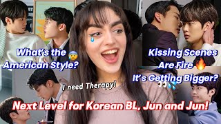 🛑Reaction to Jun and Jun Bl series; Wholesome Hottest Bl couple with intense chemistry sharing!