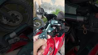 Bike Alarm System Install Full Detail Video At Home #Pulsar 220 F