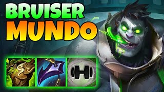 Trying out the Bruiser Mundo build TFT SET 13