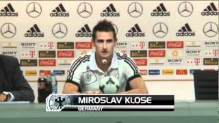 Oliver Bierhoff and Miroslav Klose feeling Germany Euro 2012 pressure