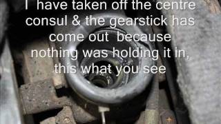 Suzuki Vitara gearstick retainer repair.wmv