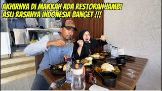 PERTAMA KALI KANG @AlmanMulyana1983 NYOBAIN MASAKAN JAMBI DI KOTA MAKKAH !! BEGINI RASANYA??