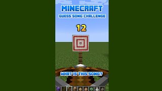 Minecraft Guess Song Challenge 12 What is this "Minecraft NoteBlock"? #shorts