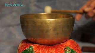 SMALL BOWL #S289~8 Min Meditation w/Ancient Bowl for Grounding & Creativity! PEACE! templesounds.net