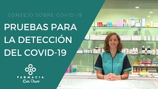 Pruebas para la detección del COVID-19