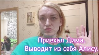 ВЛОГ Приехал Дима. Подарки детям. Дима выводит из себя Алису.