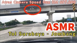 ASMR BERKENDARA DI JALAN TOL SURABAYA JOMBANG