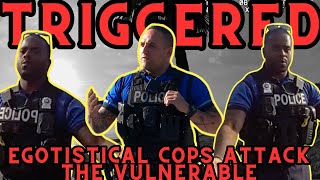 EGO OUT OF CONTROL!! TRIGGERED Cops attack, kidnap and cage a man for calling them out. TYRANTS!