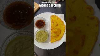 Moong dal chilla🌸 #ytshorts #yt #viralshort #viral #easyrecipe #ytviral #recipe #india #subscribe