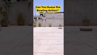 Guess Bowling Action? (HINT: Pakistani Legend) #shorts #cricket