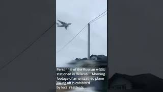 ⚠️Personnel of the Russian A-50U stationed in Belarus⚠️