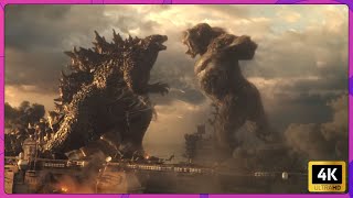 GODZILLA VS KONG: First Fight (Ocean Scene) - 4K ULTRAHD