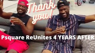 Moment Peter & Paul Of Psquare ReUnites |  Full Video #Psquare