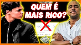 Thiago finch x Raiam santos QUEM TEM MAIS DINHEIRO?