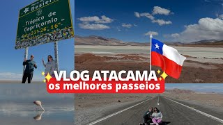 Vlog Deserto do Atacama: Flamingos, Pedras Rojas, Trópicos de Capricórnio e Mais #desertodoatacama