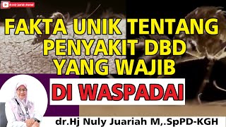 FAKTA UNIK TENTANG PENYAKIT DBD YANG WAJIB DI WASPADAI