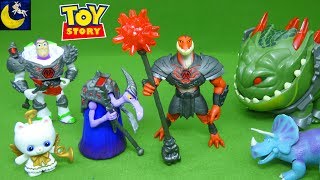 Toy Story That Time Forgot Dinosaur Toys for Kids Battlesaurs Buzz Lightyear Trixie Angel Kitty