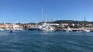 Sainte Marguerite Island and Bay of Cannes