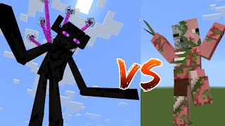 Ender Colossus Vs Zombie Pigman Titan