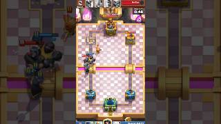 Clash Royale: The Fight for Honor! #clashroyale #gaming #golem #megaknight