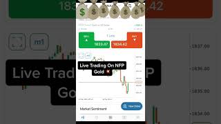 Live trading On NFP News gold boom 💥 | #video