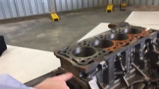 Laser removal of rust on Automotive Engine Block, without removing the 2D matrix code.