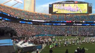 Carolina Panthers Introduction 8/28/15