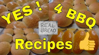 4 Multi-Recipes Bread Rolls - Perfect For Any Occasion!