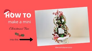 How to make a mini Christmas 🎄