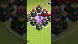 1 Wizard vs Archer Towers || Troops reloaded