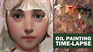 Oil Painting Timelapse: Portrait Painting