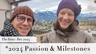 Passion & Milestones für 2024 - Dez 23 Newsletter