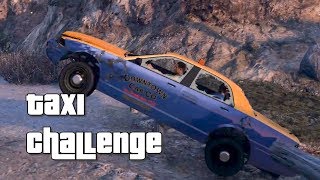 GTA Online INSANE AI Taxi Driver Challenge