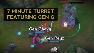 How To Take Turrets In 7 Minutes Featuring Gen G