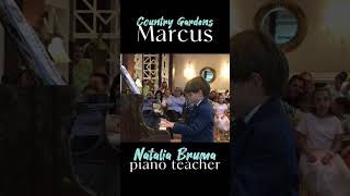 Marcus plays Country Gardens - James Bastien/ Natalia Bruma piano teacher #shorts